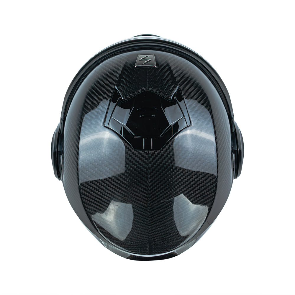 CASCO SCORPION EXO-TECH EVO CARBON SOLID BLACK GLOSS SKU:118-261-03-#