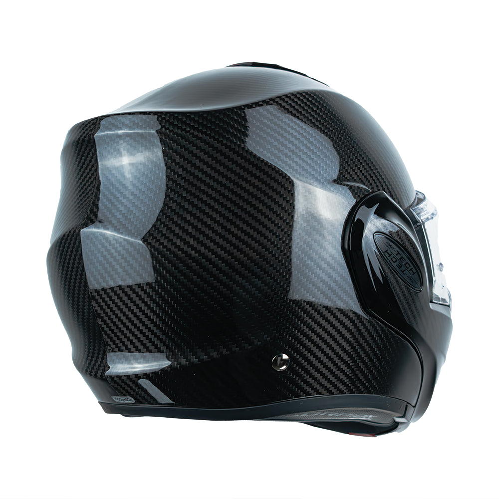 CASCO SCORPION EXO-TECH EVO CARBON SOLID BLACK GLOSS SKU:118-261-03-#
