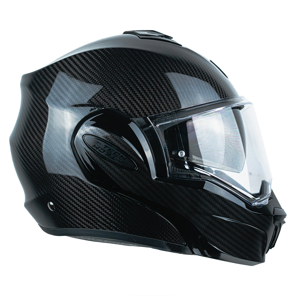 CASCO SCORPION EXO-TECH EVO CARBON SOLID BLACK GLOSS SKU:118-261-03-#