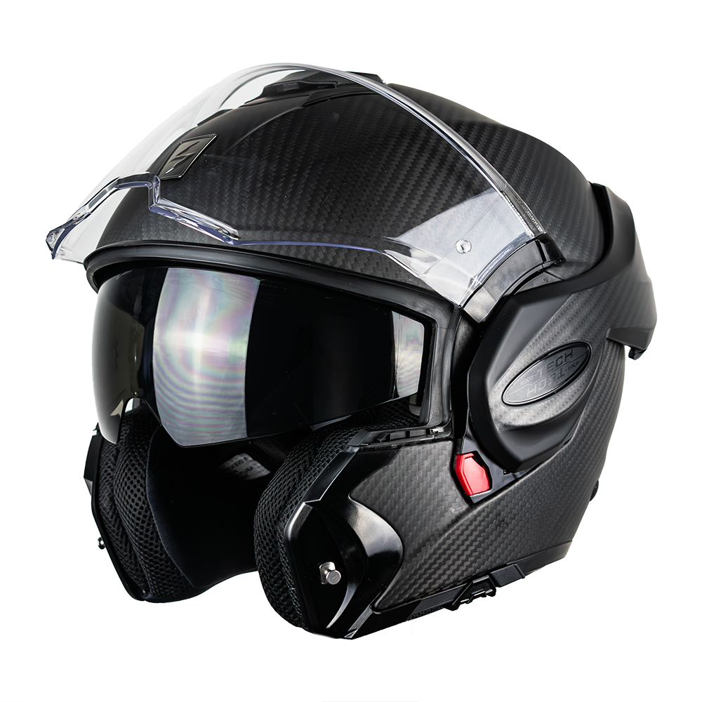 CASCO SCORPION EXO-TECH EVO CARBON SOLID MATT BLACK SKU: 118-261-10-#