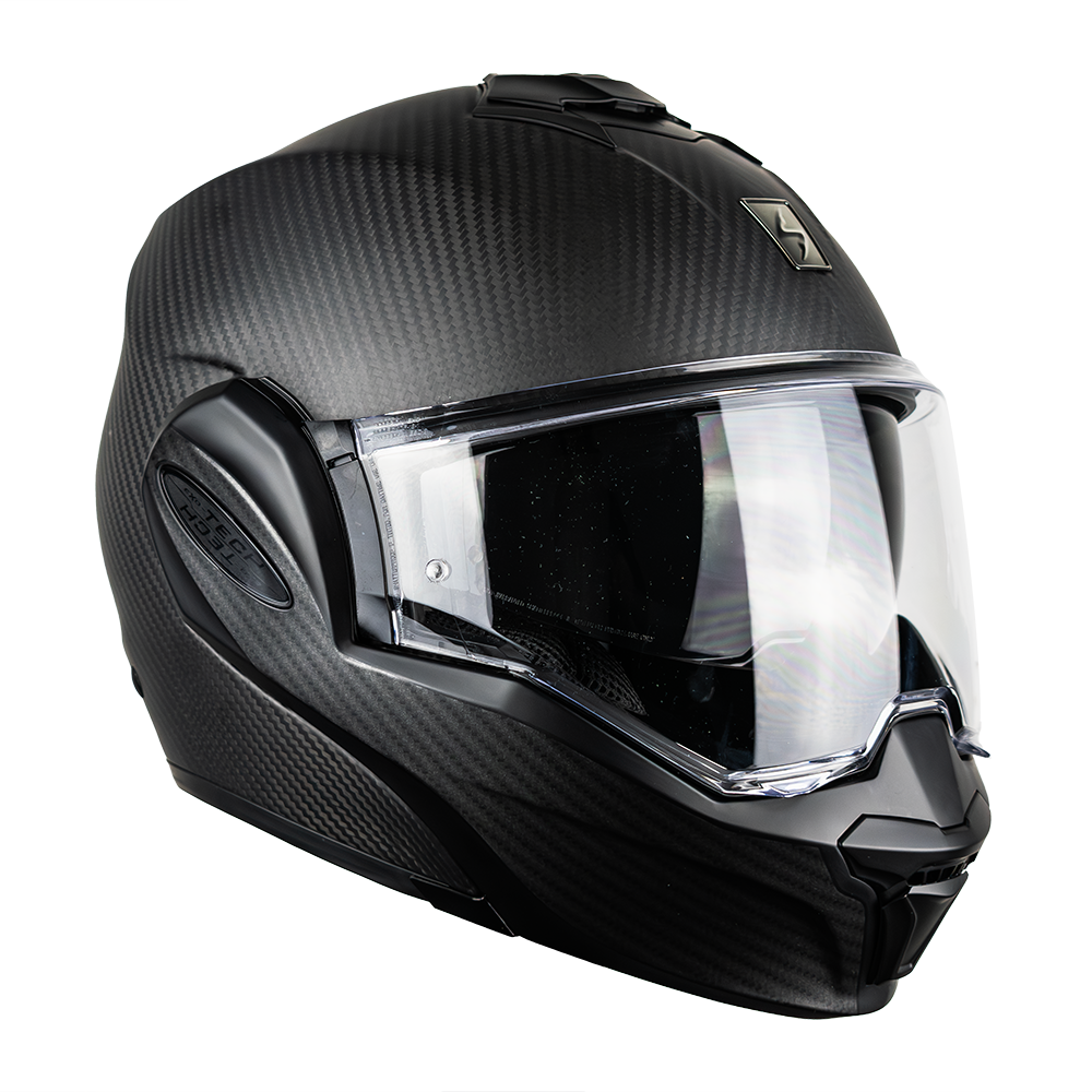 CASCO SCORPION EXO-TECH EVO CARBON SOLID MATT BLACK SKU: 118-261-10-#