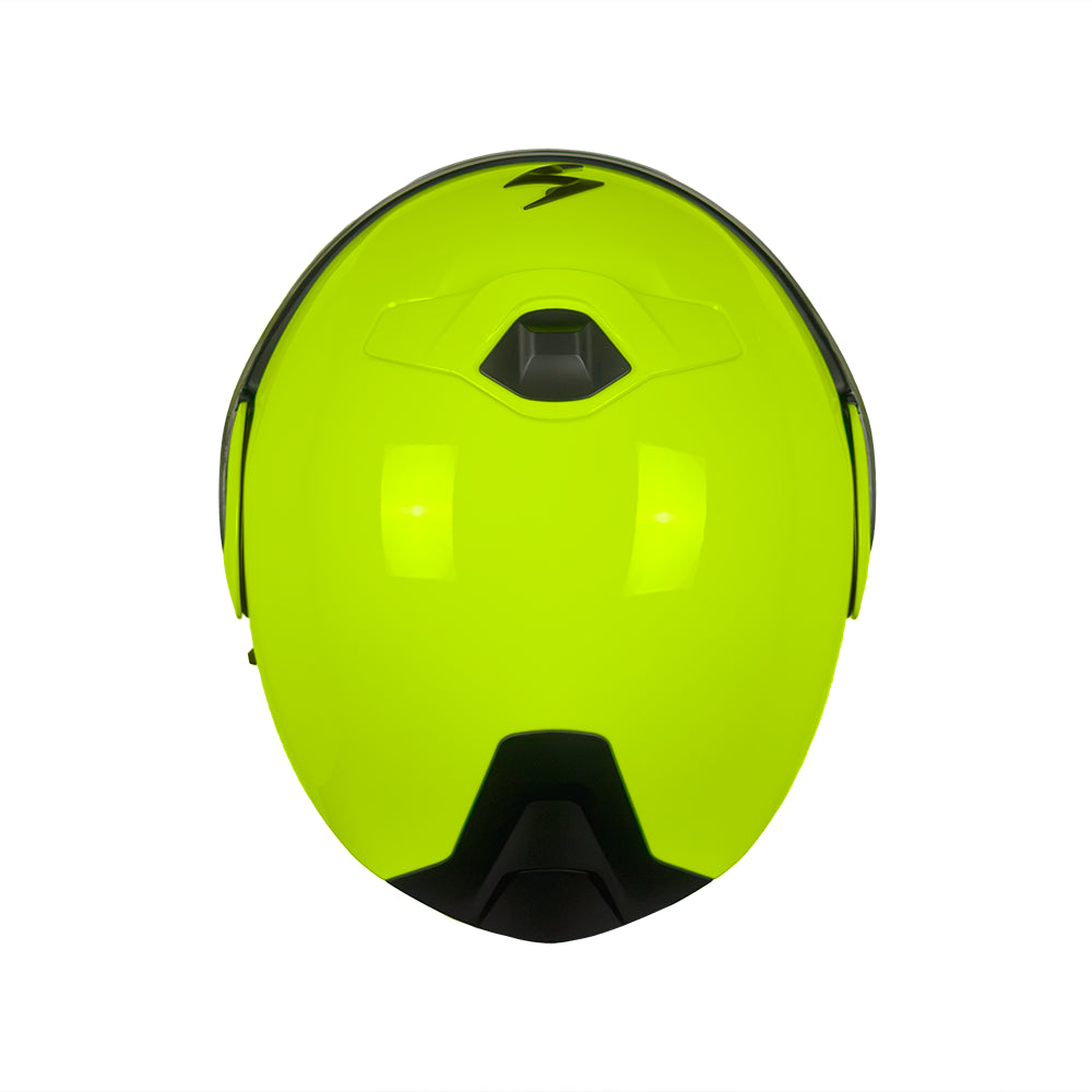CASCO SCORPION EXO-930 EVO SOLID NEON YELLOW SKU: 194-100-50-0#