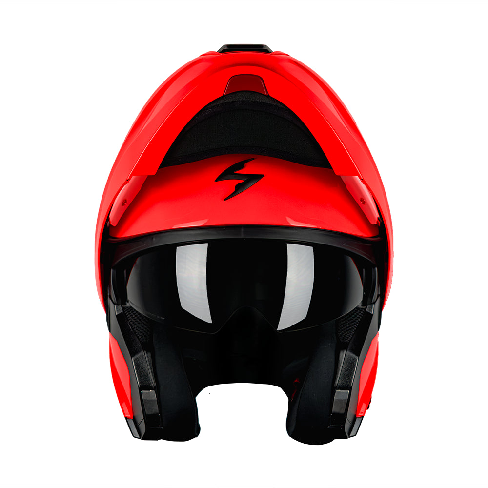 CASCO SCORPION EXO-930 EVO SOLID NEON RED SKU: 194-100-64-0#