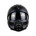 CASCO EXO-COMBAT II OPEN SOLID MATT BLACK SKU:182-100-10-0#