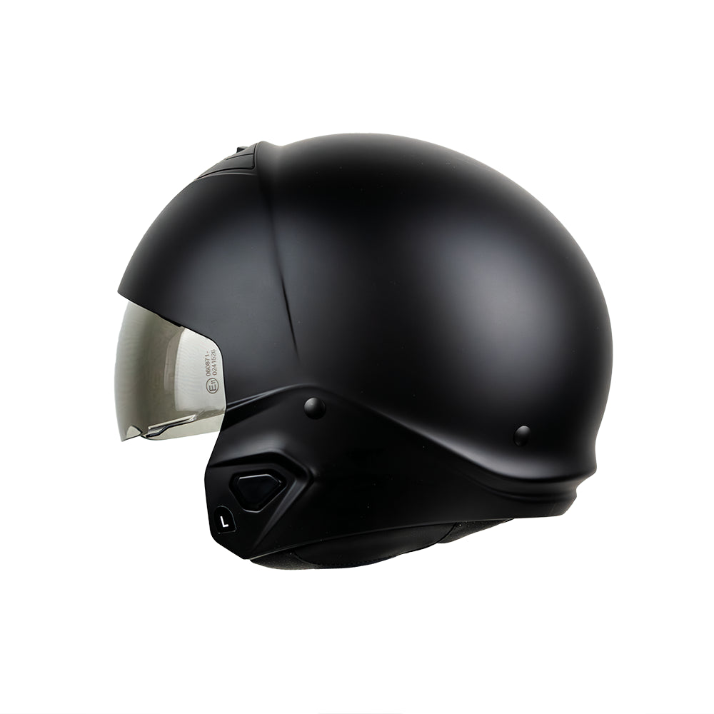 CASCO EXO-COMBAT II OPEN SOLID MATT BLACK SKU:182-100-10-0#