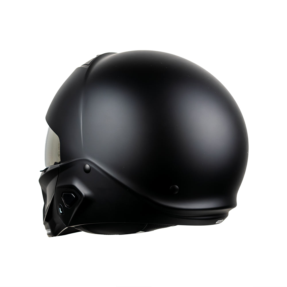 CASCO EXO-COMBAT II OPEN SOLID MATT BLACK SKU:182-100-10-0#