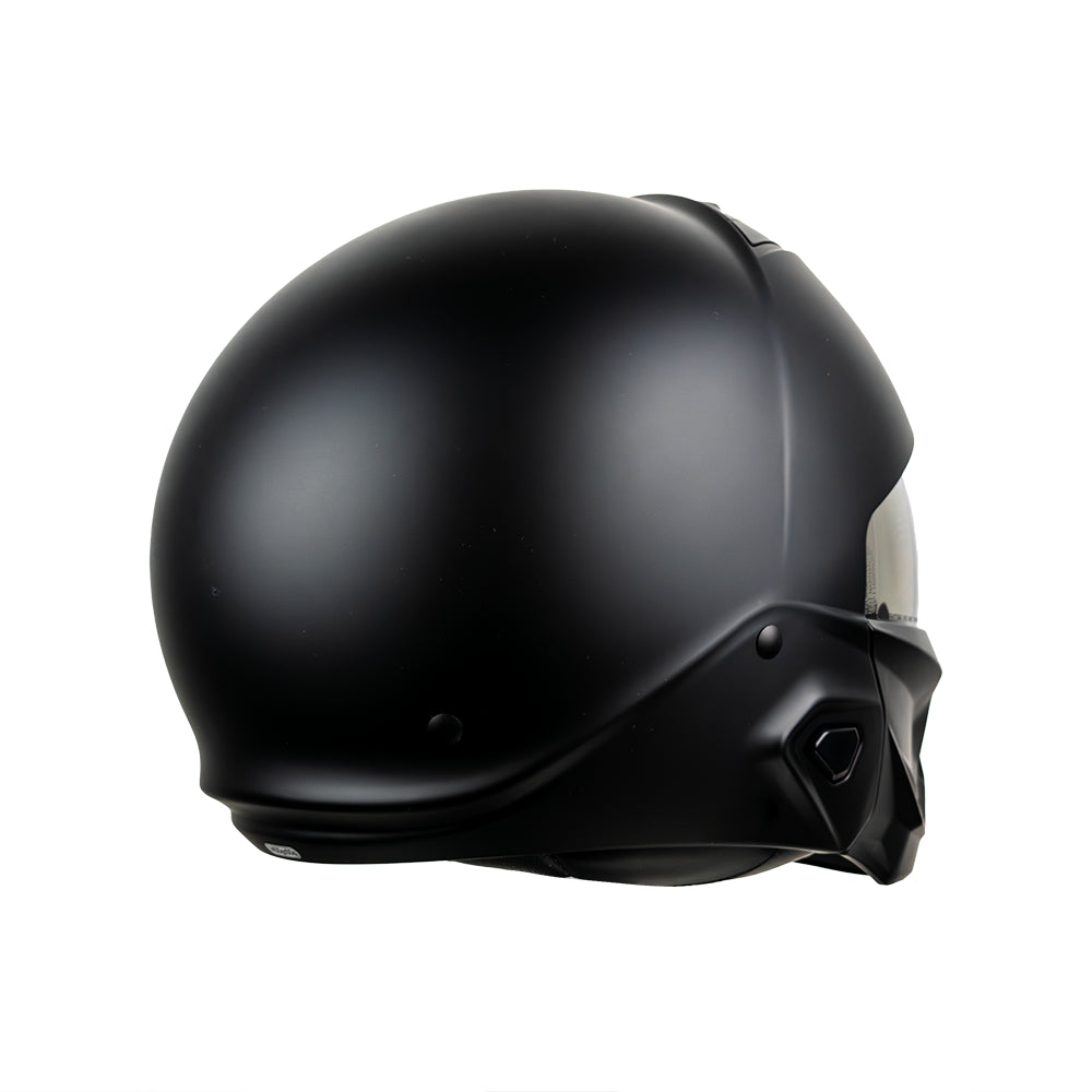 CASCO EXO-COMBAT II OPEN SOLID MATT BLACK SKU:182-100-10-0#