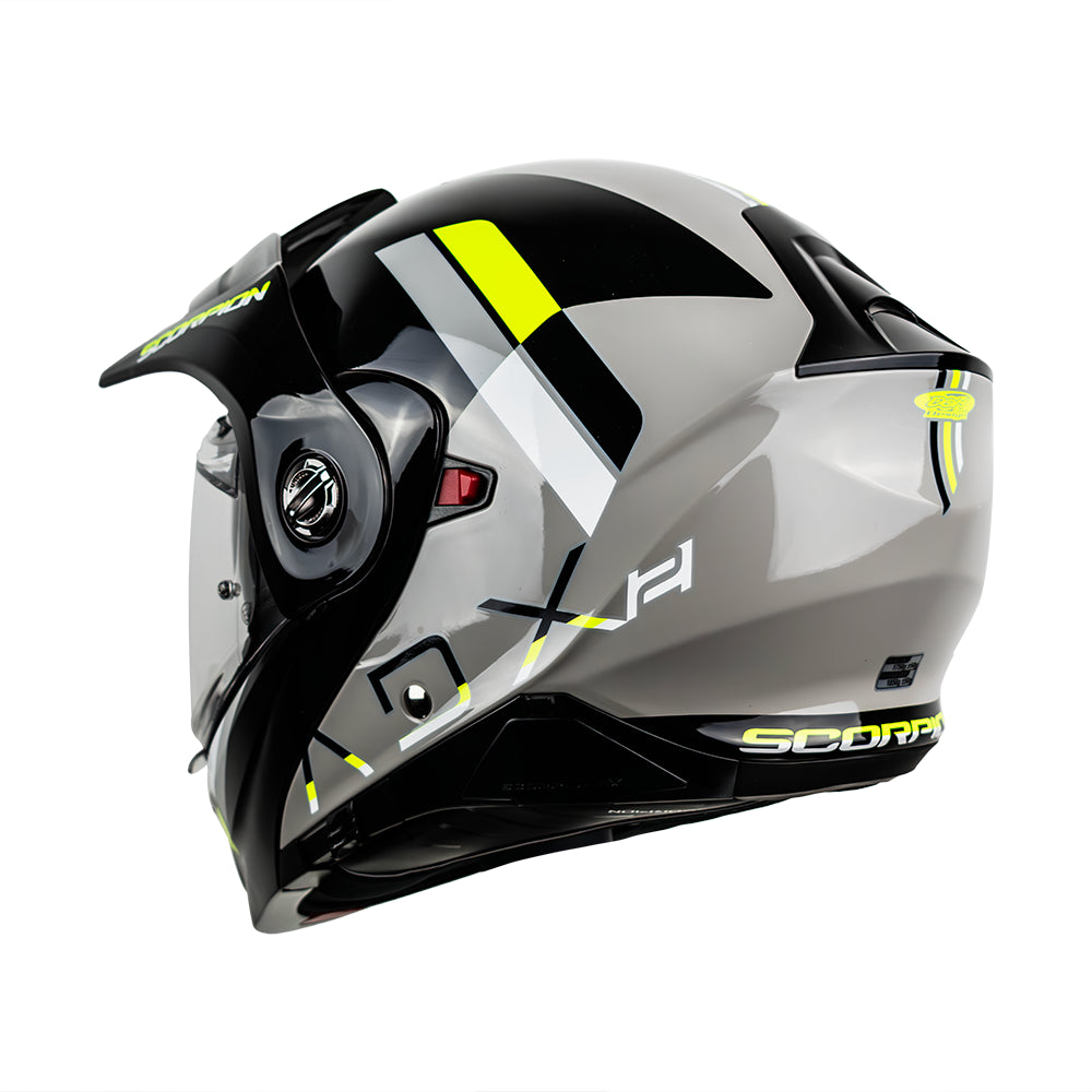 CASCO ADX-2 SYSTEM GALANE GRAY-BLACK-NEON YELLOW SKU:89-455-290-#