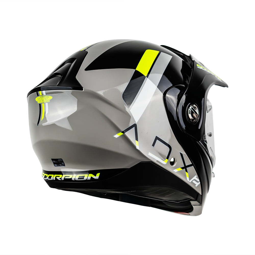 CASCO ADX-2 SYSTEM GALANE GRAY-BLACK-NEON YELLOW SKU:89-455-290-#