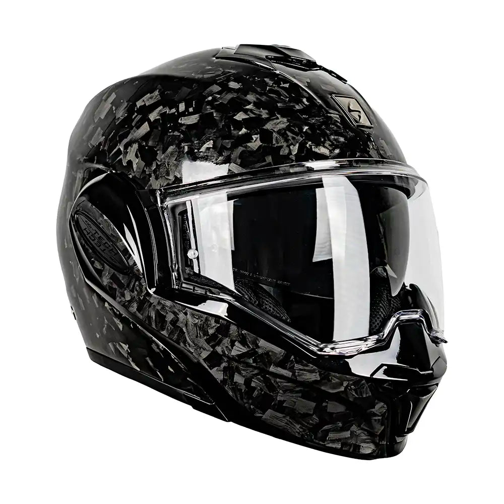 CASCO SCORPION EXO-TECH EVO ONYX CARBON SOLID BLACK SKU: 118-429-03-0#