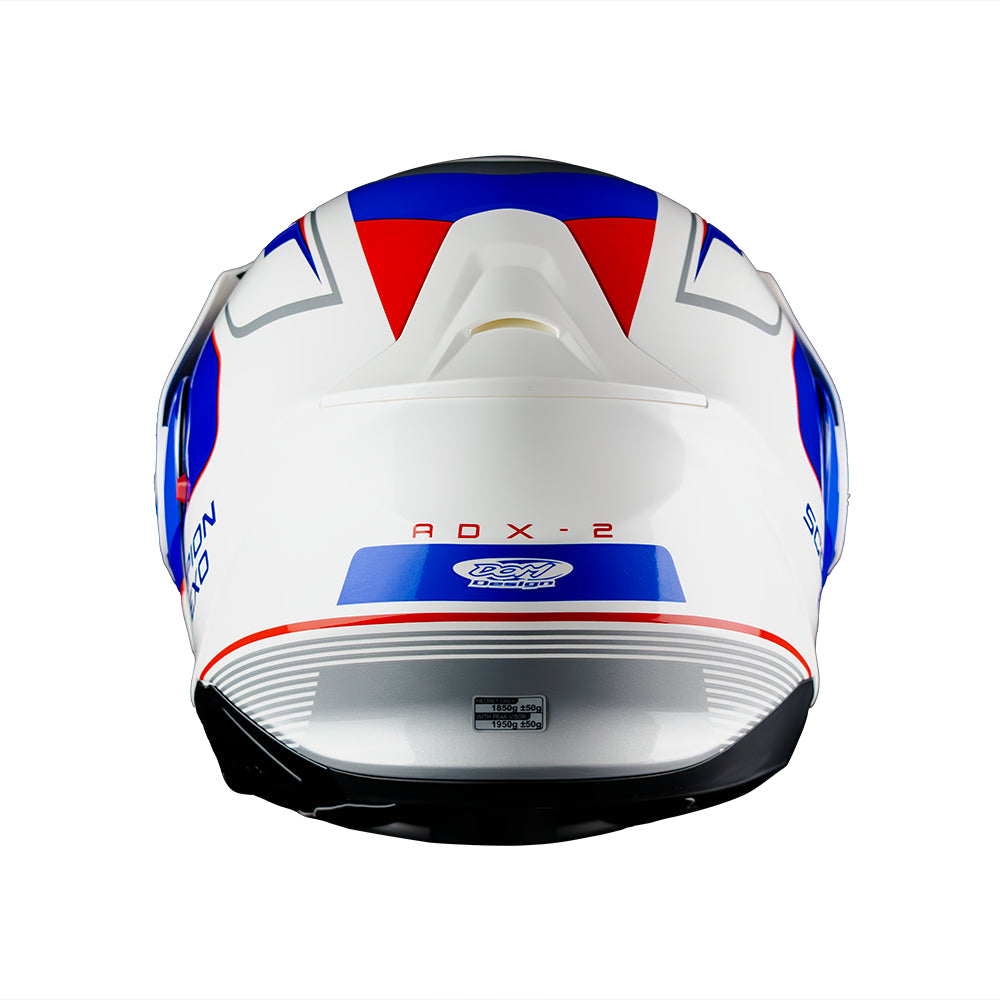 CASCO SCORPION ADX-2 KAMPS WHITE - RED - BLUE SKU: 89-523-359-#