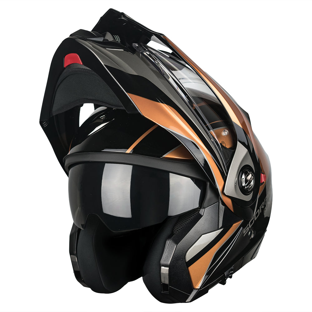 CASCO SCORPION ADX-2 KAMPS BLACK - COPPER SKU: 89-523-354-0#