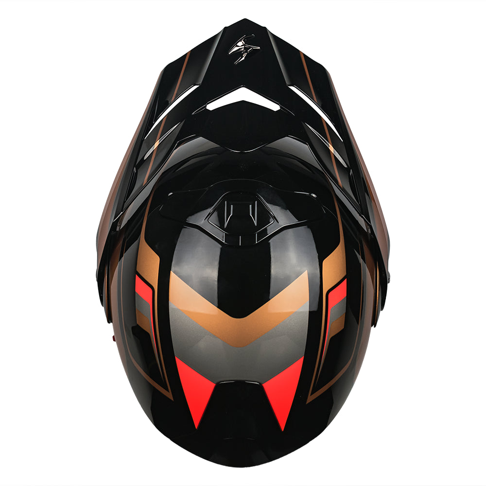 CASCO SCORPION ADX-2 KAMPS BLACK - COPPER SKU: 89-523-354-0#