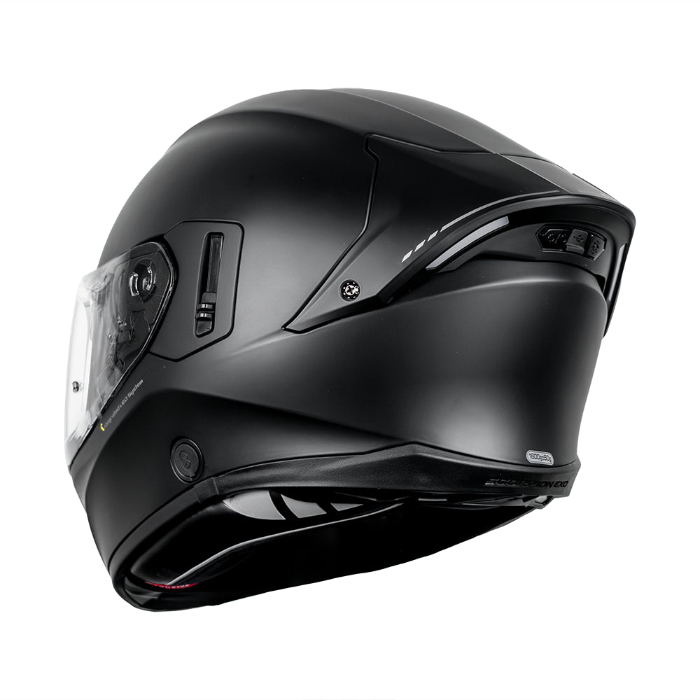 CASCO SCORPION EXO-530i AIR SOLID MATT BLACK SKU: 179-100-10-0#