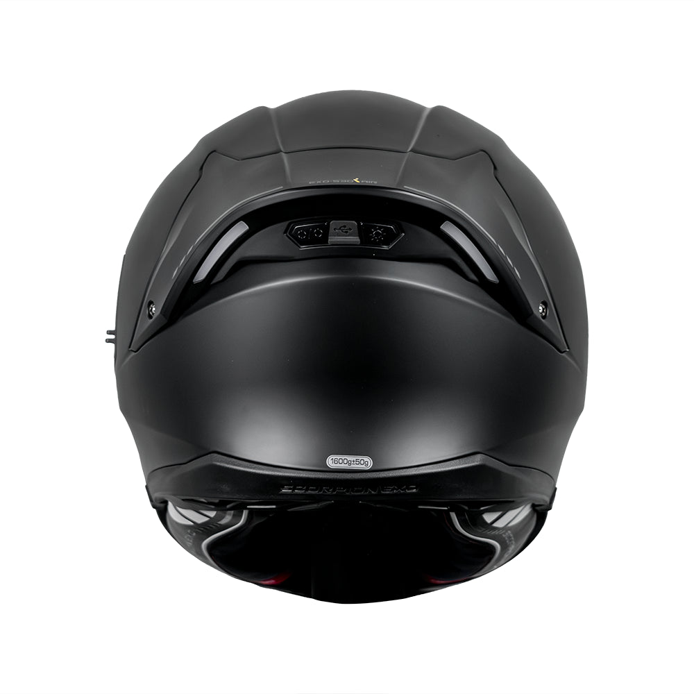 CASCO SCORPION EXO-530i AIR SOLID MATT BLACK SKU: 179-100-10-0#