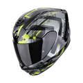 CASCO SCORPION EXO-391 CLUTTER black-neon yellow
