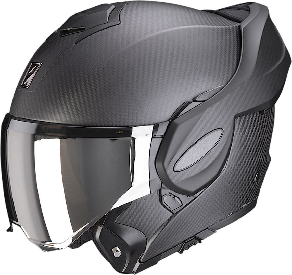 CASCO SCORPION EXO-TECH EVO CARBON SOLID MATT BLACK [118-261-10-#]