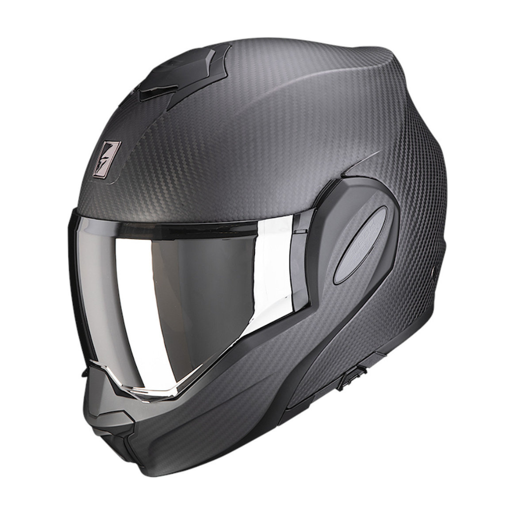 CASCO SCORPION EXO-TECH EVO CARBON SOLID MATT BLACK [118-261-10-#]