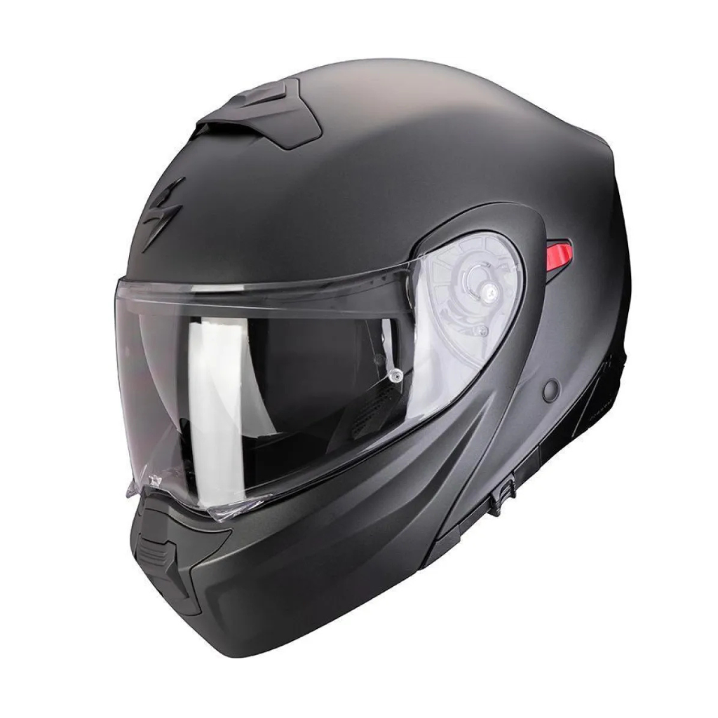 CASCO SCORPION EXO-930 EVO SOLID MATT PEARL BLACK [194-100-285-#]