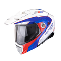 CASCO SCORPION ADX-2 KAMPS WHITE - RED - BLUE [89-523-359-#]