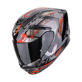 CASCO SCORPION EXO-391 CLUTTER BLACK - RED SKU: 139-480-24-0#
